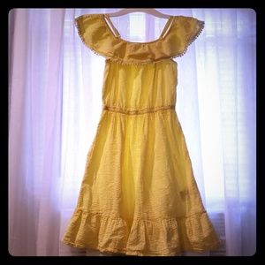 H&M Girls Off The Shoulder Dress